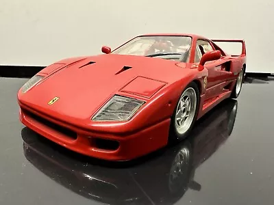 Buy 1:18 Ferrari F40 Classic Performance Super Car 1/18 🇮🇹 RED Hot Wheels U • 45£