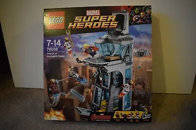 Buy Lego Marvel 76038 Attack On Avengers Tower - Brand New In Box - Sealed FREE POST • 149.90£