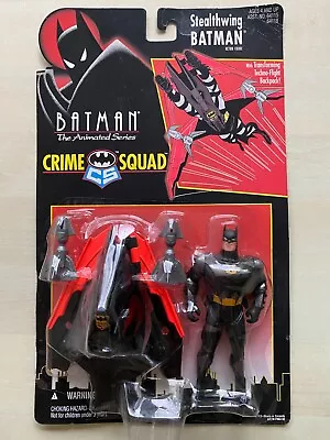 Buy Batman The Animated Series STEALTH WING BATMAN  -  Kenner 1995 - Stored For Yrs • 35£