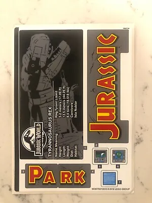 Buy LEGO STICKER SHEET For 75936 Jurassic Park: T.rex Rampage, New & Genuine! • 22.67£