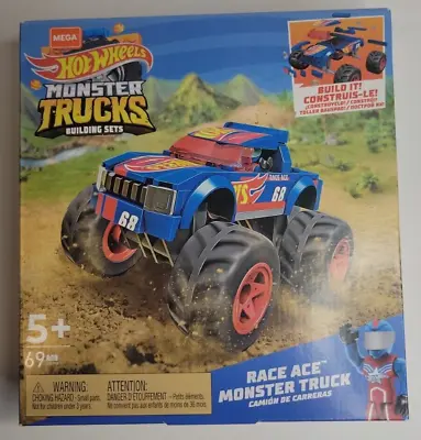 Buy Mega Hot Wheels Race Ace Monster Truck 🏁🚚 • 14.43£