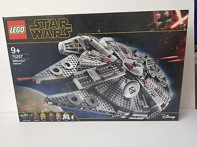 Buy LEGO Star Wars 75257 MILLENIUM FALCON Brand New Sealed LEGO (75257) Free Postage • 134£