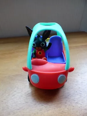 Buy 2014 CBBC Mattel 'Bing Bunny Car' With 1 Toy Figure 'Bing Bunny' • 14.99£