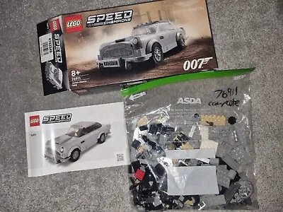 Buy LEGO Speed Champions: 007 Aston Martin DB5 76911 Boxed Complete • 14.95£