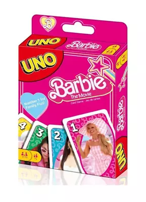 Buy Mattel Games FMP71 UNO Barbie Card Game • 5.99£