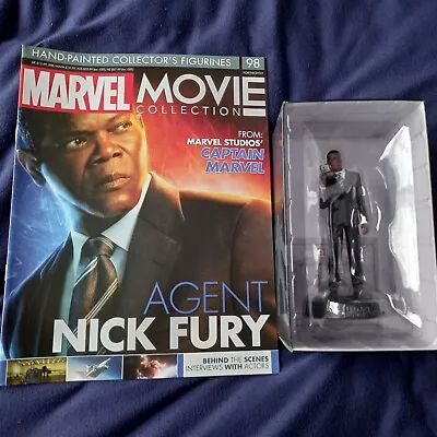 Buy Marvel Movie Collection Nick Fury #98 Figurine And Magazine . Eaglemoss • 10£