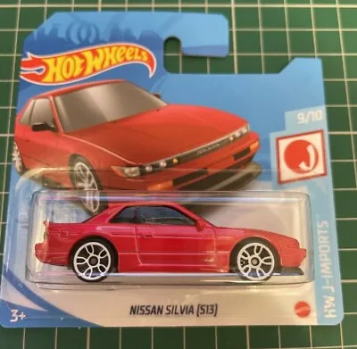 Buy Hot Wheels Nissan Silvia S13 Red HW J Imports No 213 New And Sealed • 23.99£