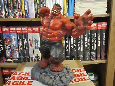 Buy Kotobukiya Red Hulk (Rulk)  Fine Art Statue. NT Sideshow, XM. UK, Ship Global • 300£