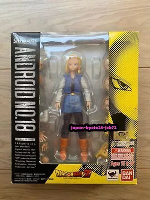 Buy S.H.Figuarts Android 18 Action Figure Dragon Ball Z Bandai Japan Import JP • 179.57£