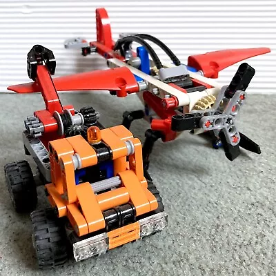 Buy LEGO Technic 8046 Aeroplane & 9390 Mini Tow Truck (2 Sets) Bundle Bricks • 8.49£