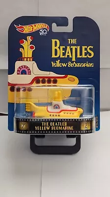Buy Hot Wheels The Beatles Yellow Submarine Retro Entertainment K83 • 7.26£