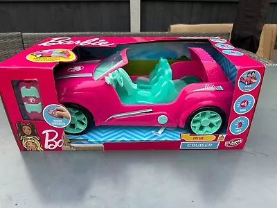 Buy NEW Barbie Pink RC Remote Controlled Cruiser SUV Sounds Car Toy UK Up To 4 Dolls • 29.99£