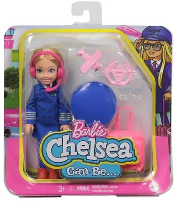 Buy Mattel Barbie Chelsea I Can Be Career Pilot Doll • 21.94£