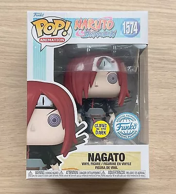 Buy Funko Pop Naruto Shippuden Nagato GITD #1574 + Free Protector • 34.99£