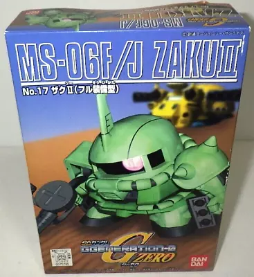 Buy Bandai Hobby BB#17 MS-06F/J Zaku-II, Bandai SD Action Figure From Japan Rare New • 28.12£