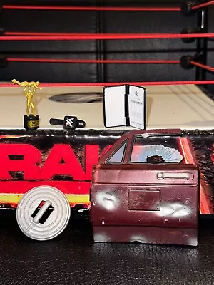 Buy 5 Piece Wrestling Hardcore WWE Set Toy Figure Accessories Bundle COMBINED P&P • 6.98£
