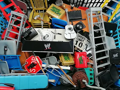 Buy WWE Accessories Weapons Wrestling Figure Lot Wwf/wcw/ecw • 2.49£