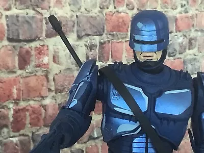 Buy Neca Robocop Dark Blue With Rifel Video Game Action Figure • 49.50£