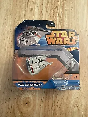 Buy Hot Wheels Star Wars Starships Rebel Snowspeeder Mattel CGW63 • 4.99£