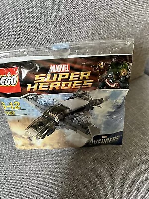 Buy LEGO Marvel MCU Super Heroes: Quinjet (30162) New AVENGERS • 5.55£