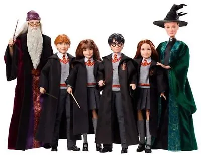 Buy Harry Potter Hermione Grainger, Ron Weasley, Dumbledore,  McGonagall Figure • 12.99£