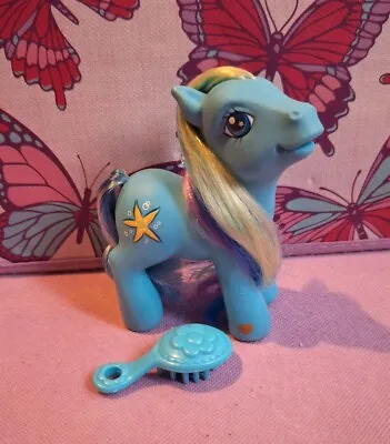 Buy My Little Pony G3 Rare Limited Number Pony Seaspray & Brush. Near Mint  • 26.50£