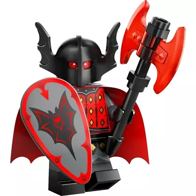 Buy LEGO Series 25 Minifigure - VAMPIRE KNIGHT - 71045 Bat Shield Mini Figure • 5£
