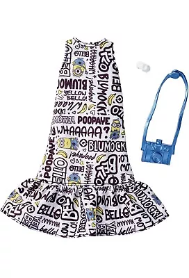 Buy Barbie Despicable Me Outfit Bello Dress Fluffy UK Seller FKR74 NO BOX! • 5.99£