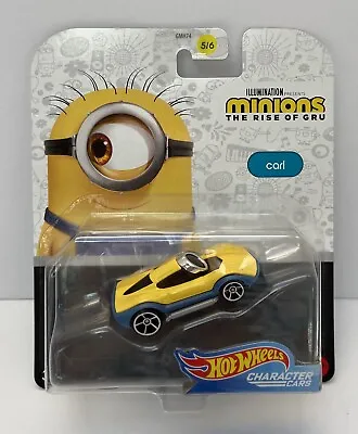 Buy Hot Wheels Minions Character Car - Carl ~ New Sealed! • 5.67£