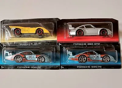 Buy Hot Wheels Porsche Series Cars X4 • 20£