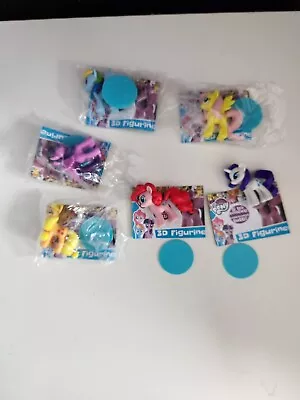 Buy My Little Pony  3D Mini Figurine Set. Vgc • 15£