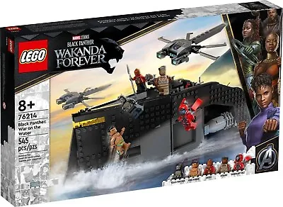 Buy LEGO 76214 Marvel Black Panther War On The Water New In Box • 99.99£