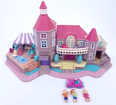Buy 1994 Vintage Polly Pocket Light Up Magical Mansion House Bluebird Toys • 51.62£