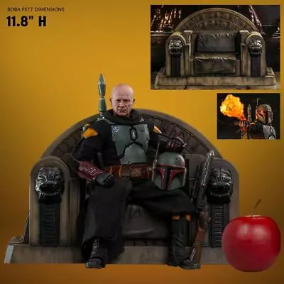Buy Star Wars Boba Fett Repaint Armor &throne 1/6 Brown Box Hot Toys Sideshow • 405.38£