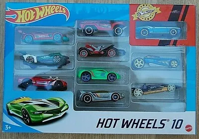 Buy Hot Wheels 54886 10 Car Pack Assortment (Pack May Vary) FREE POSTAGE • 17.97£