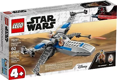 Buy Lego 75297 Resistance X-Wing 60 Pieces Age 4+ Years NEW SEALED & RETIRED • 19.89£