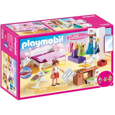 Buy Playmobil Dolls House Furniture Bedroom With Sewing Corner • 26.99£
