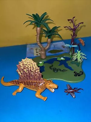 Buy Playmobil 5235 Dimetrodon Dinosaur Swamp Jurassic Scenery See Pics • 11.99£