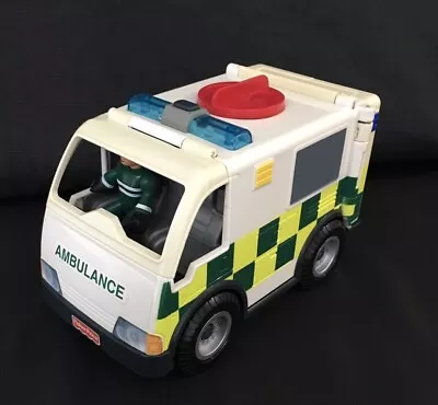 Buy Fisher Price Imaginext Ambulance With Working Lights/sound & Person • 5.99£