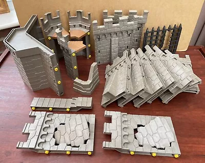 Buy Playmobil CASTLE SPARE PARTS Walls Tower Gate Break Through • 15£