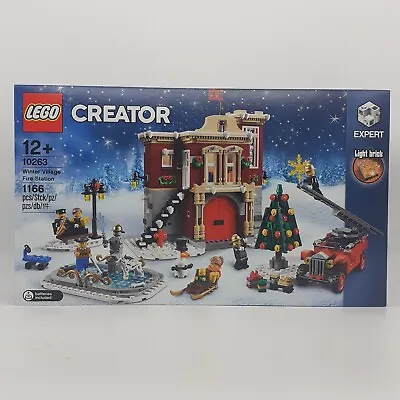 Buy LEGO Creator Expert Winter Village Fire Station 10263, Brand New, Sealed Set • 108.95£