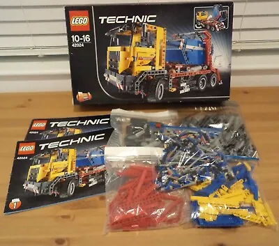 Buy Lego Technic: Container Truck (42024) • 70£