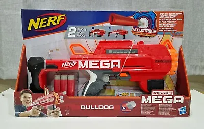 Buy NERF N-Strike Mega Bulldog Blaster With 6 Darts Brand New Unopened  • 12.99£