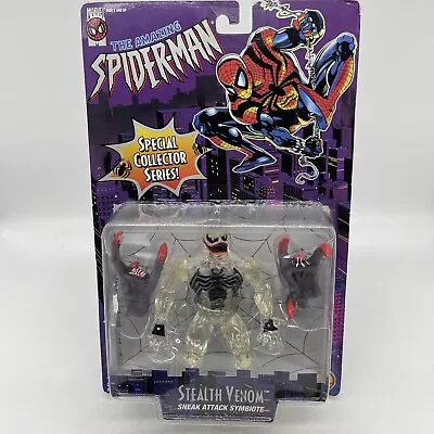 Buy Stealth Venom The Amazing Spider-Man 1996 Action Figure  Rare Alt Marvel Toy Biz • 39.99£