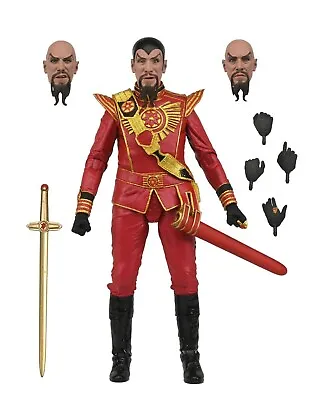 Buy Neca Flash Gordon (1980 Movie) Ming (red Outfit) Ultimate 7  Figure New In Stock • 43.95£