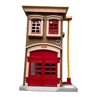 Buy Fisher-Price 2007 Mattel Imaginext Plastic Fire Station Building No Toy Figures • 12.97£