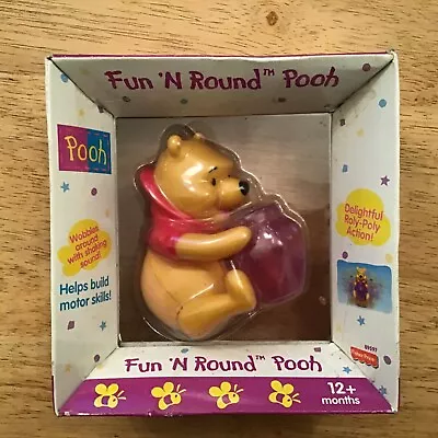 Buy Disney Winnie The Pooh Fun N Round Pooh Roly Poly Action New Sealed Fisher Price • 23.99£