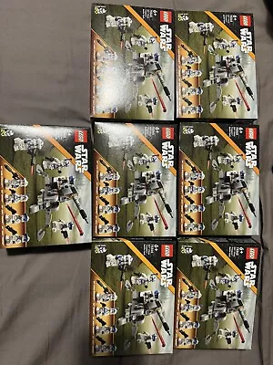 Buy 7 LEGO Star Wars 501st Clone Troopers Battle Pack Set (75345) BRAND NEW & SEALED • 85£