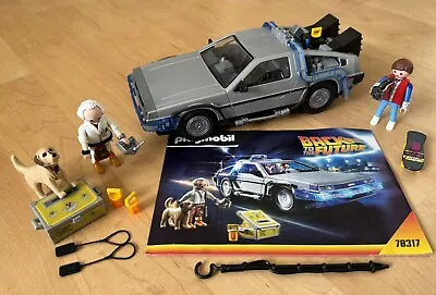 Buy Playmobil 70317 DMC DeLorean Back To The Future Time Machine Dr. Brown McFly TOP • 45.25£