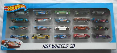 Buy Hot Wheels 20 Toy 1:64 Scale Car Pack H7045 Vehicle Contents Pictured • 34.99£